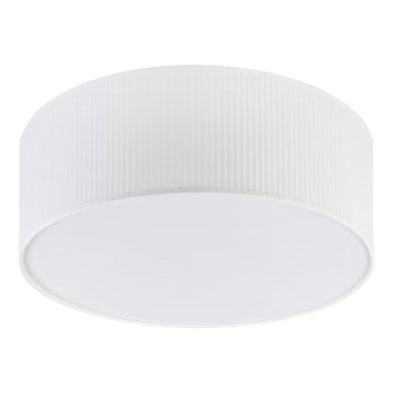 Stropní svítidlo SIRJA PLISADO 2xE27/15W/230V pr. 35 cm bílá