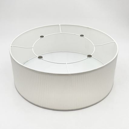 Stropní svítidlo SIRJA PLISADO 2xE27/15W/230V pr. 35 cm bílá