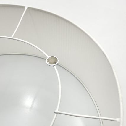 Stropní svítidlo SIRJA PLISADO 2xE27/15W/230V pr. 35 cm bílá