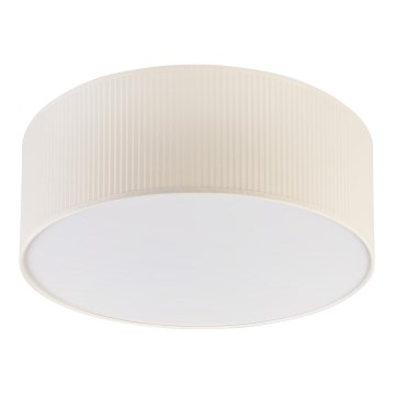 Stropní svítidlo SIRJA PLISADO 2xE27/15W/230V pr. 35 cm krémová
