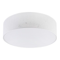 Stropní svítidlo SIRJA PLISADO 4xE27/15W/230V pr. 45 cm bílá