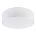 Stropní svítidlo SIRJA PLISADO 4xE27/15W/230V pr. 45 cm bílá