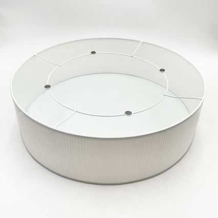 Stropní svítidlo SIRJA PLISADO 4xE27/15W/230V pr. 45 cm bílá