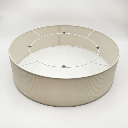 Stropní svítidlo SIRJA PLISADO 4xE27/15W/230V pr. 45 cm krémová
