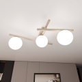 Stropní svítidlo SMART 3xE14/10W/230V béžová/bílá