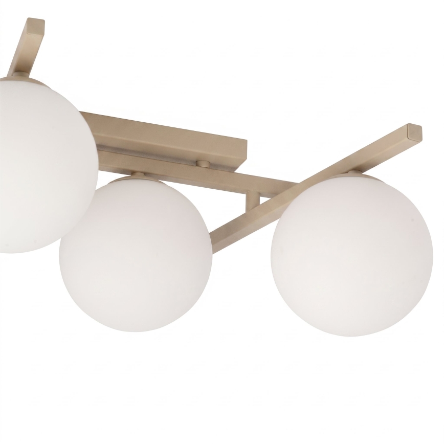 Stropní svítidlo SMART 5xE14/10W/230V béžová/bílá