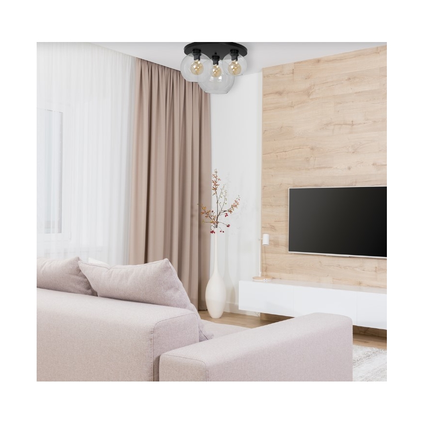 Stropní svítidlo SOFIA 3xE27/60W/230V čirá