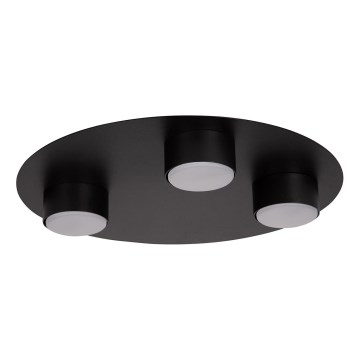 Stropní svítidlo STAR 3xGX53/12W/230V černá