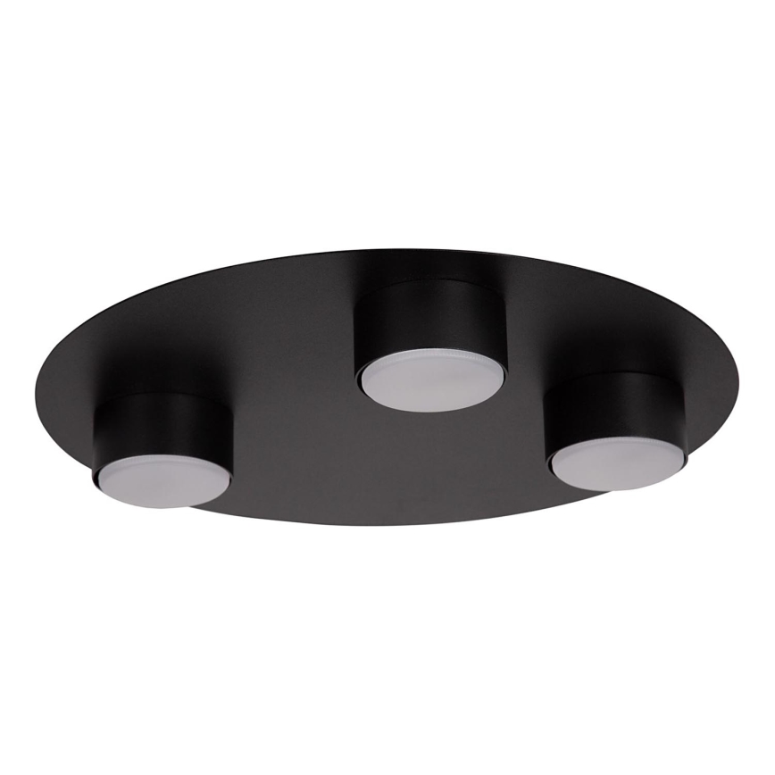 Stropní svítidlo STAR 3xGX53/12W/230V černá
