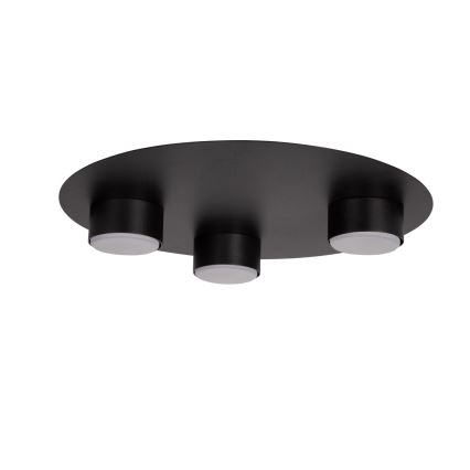 Stropní svítidlo STAR 3xGX53/12W/230V černá