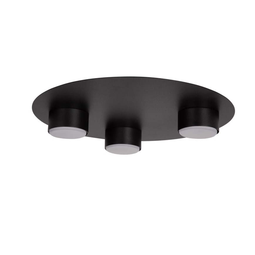Stropní svítidlo STAR 3xGX53/12W/230V černá