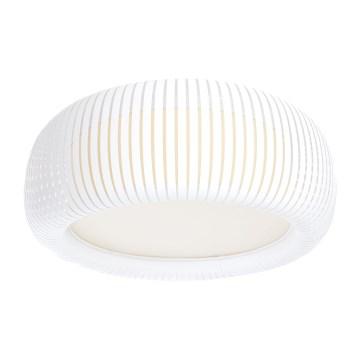 Stropní svítidlo STRIPES 2xE27/40W/230V pr. 55 cm bílá/krémová