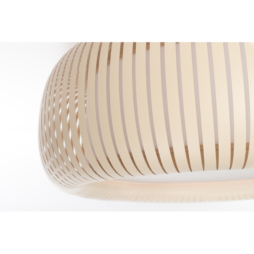 Stropní svítidlo STRIPES 2xE27/40W/230V pr. 55 cm krémová/bílá