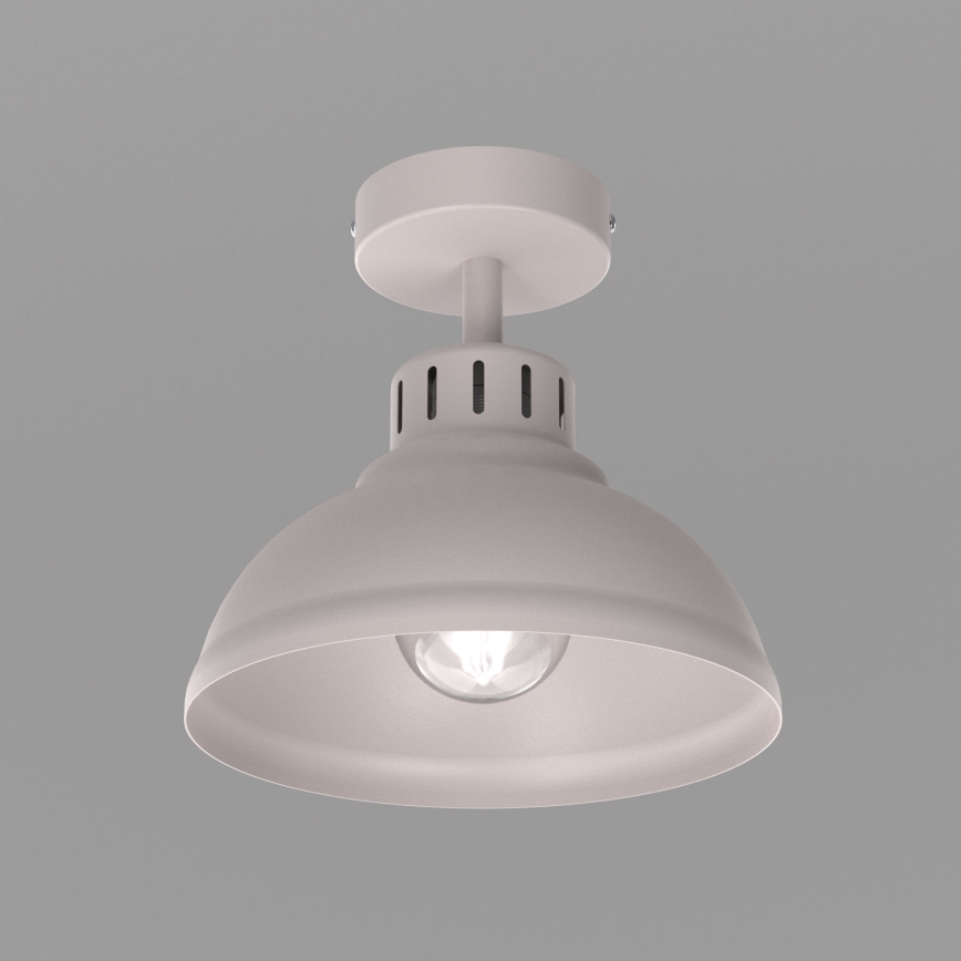 Stropní svítidlo SVEN 1xE27/15W/230V pr. 21 cm krémová