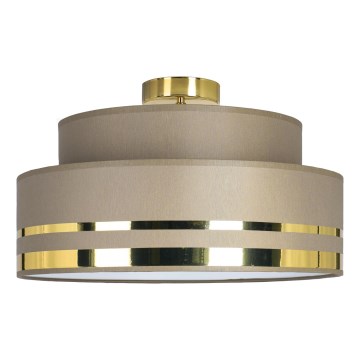 Stropní svítidlo TAMI 1xE27/60W/230V hnědá/zlatá