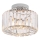 Stropní svítidlo VETRO 1xE27/15W/230V pr. 24,5 cm matný chrom