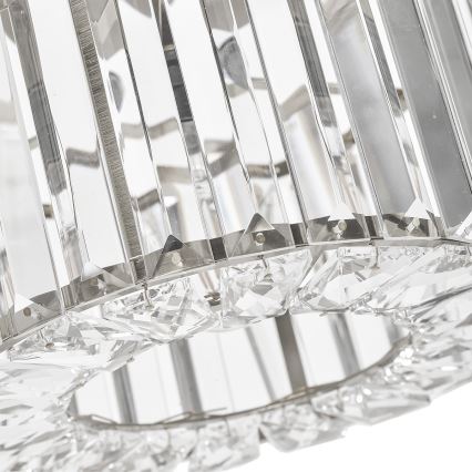 Stropní svítidlo VETRO 1xE27/15W/230V pr. 24,5 cm matný chrom