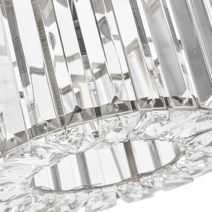 Stropní svítidlo VETRO 1xE27/15W/230V pr. 24,5 cm matný chrom