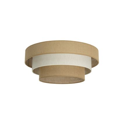 Stropní svítidlo WENTA 1xE27/60W/230V pr. 50 cm juta/krémová