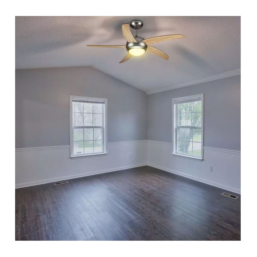 Stropní ventilátor 2xE27/20W/230V pr. 132 cm + dálkové ovládání