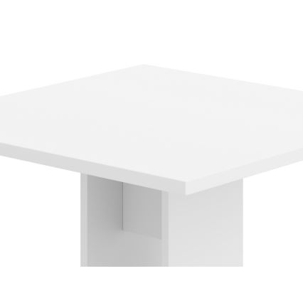 Stůl STRAPO 68x68 cm bílá
