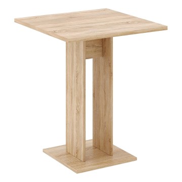 Stůl STRAPO 68x68 cm dub sonoma
