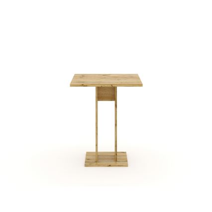 Stůl STRAPO 68x68 cm  dub wotan