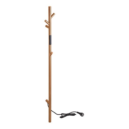 Sušák ručníků 10,3x118 cm nerez/měděná