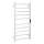 Sušák ručníků 45x96 cm nerez/bílá