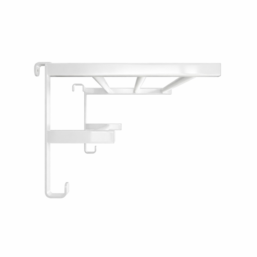 Sušák ručníků na koupelnový radiátor HF SHEFFIELD 52x28,4 cm bílá