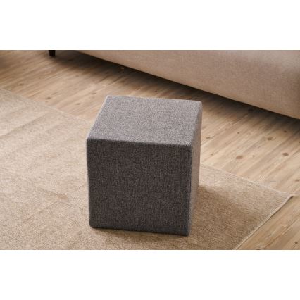 Taburet CUBI 40x40 cm antracit