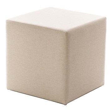 Taburet CUBI 40x40 cm krémová