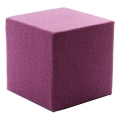 Taburet CUBI 40x40 cm růžová