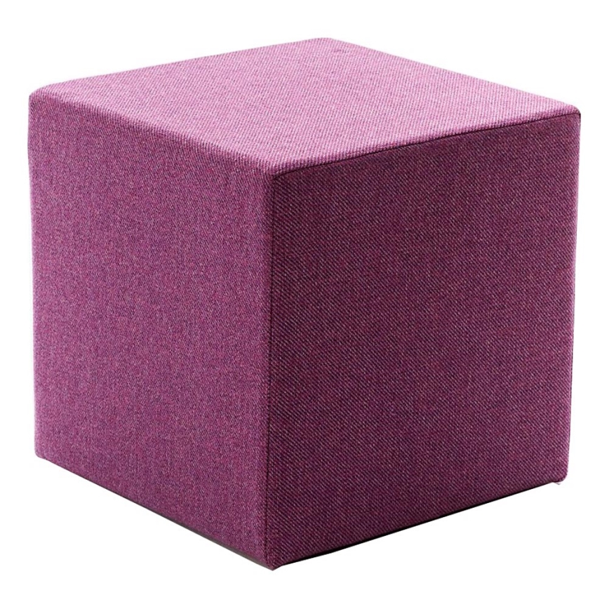 Taburet CUBI 40x40 cm růžová