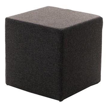 Taburet CUBI 40x40 cm tmavě hnědá