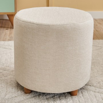 Taburet KIMA pr. 40 cm krémová