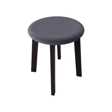 Taburet KUBE pr. 36 cm černá/antracit