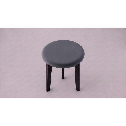 Taburet KUBE pr. 36 cm černá/antracit