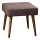 Taburet NUTO 46x46 cm antracit