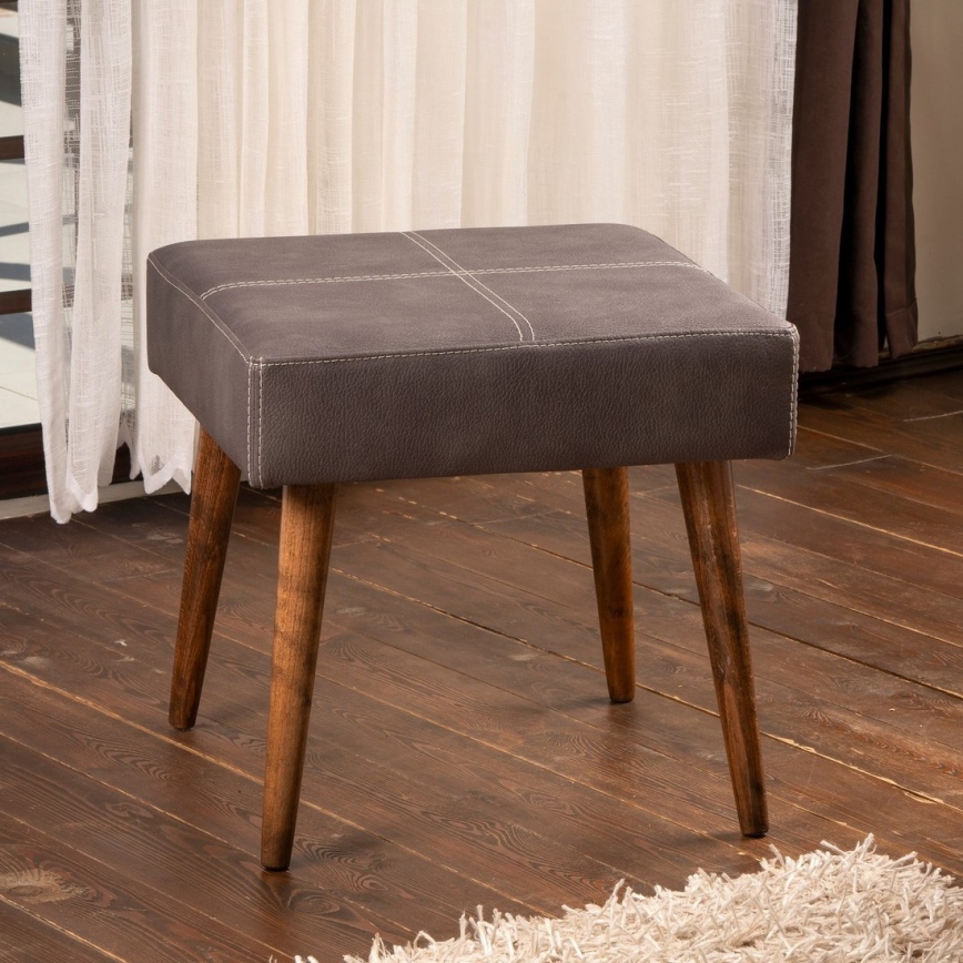 Taburet NUTO 46x46 cm antracit
