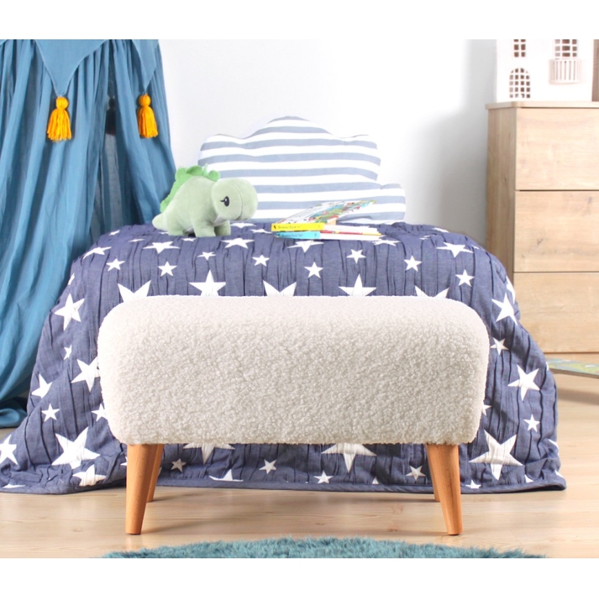 Taburet PIXI 32x61 cm bílá