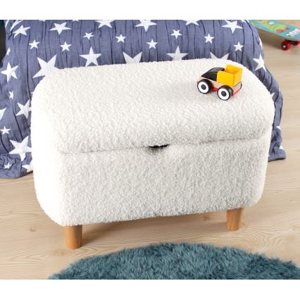 Taburet PIXI 37x61 cm bílá
