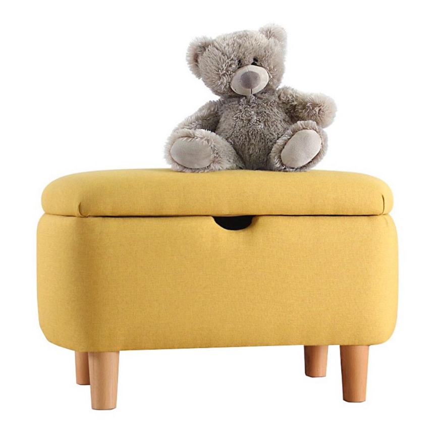 Taburet PIXI 37x61 cm žlutá
