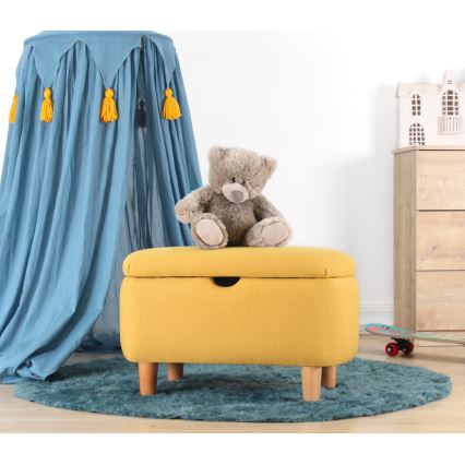 Taburet PIXI 37x61 cm žlutá