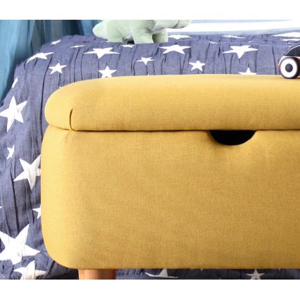 Taburet PIXI 37x61 cm žlutá