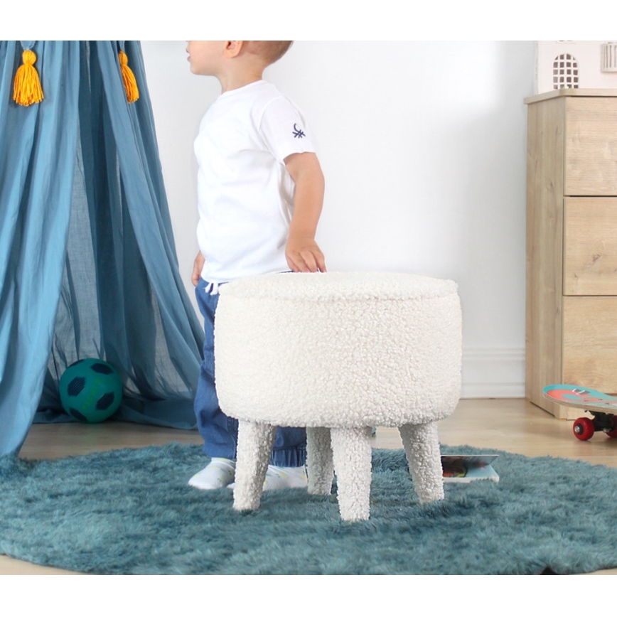 Taburet PIXI pr. 38 cm bílá