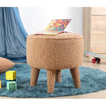 Taburet PIXI pr. 38 cm hnědá
