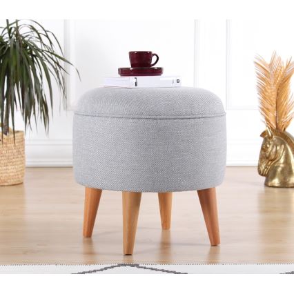 Taburet PIXI pr. 40 cm šedá