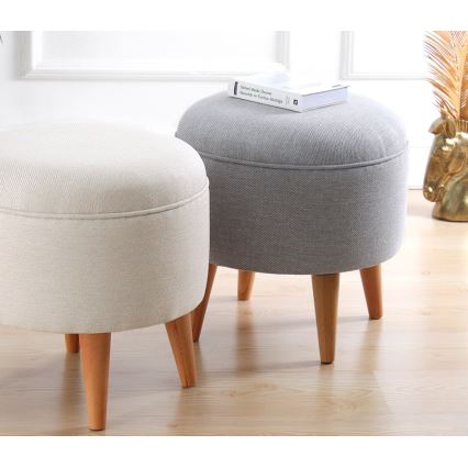 Taburet PIXI pr. 40 cm šedá