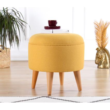 Taburet PIXI pr. 40 cm žlutá